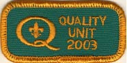2003 Quality Unit Award