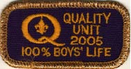 2005 Quality Unit Award